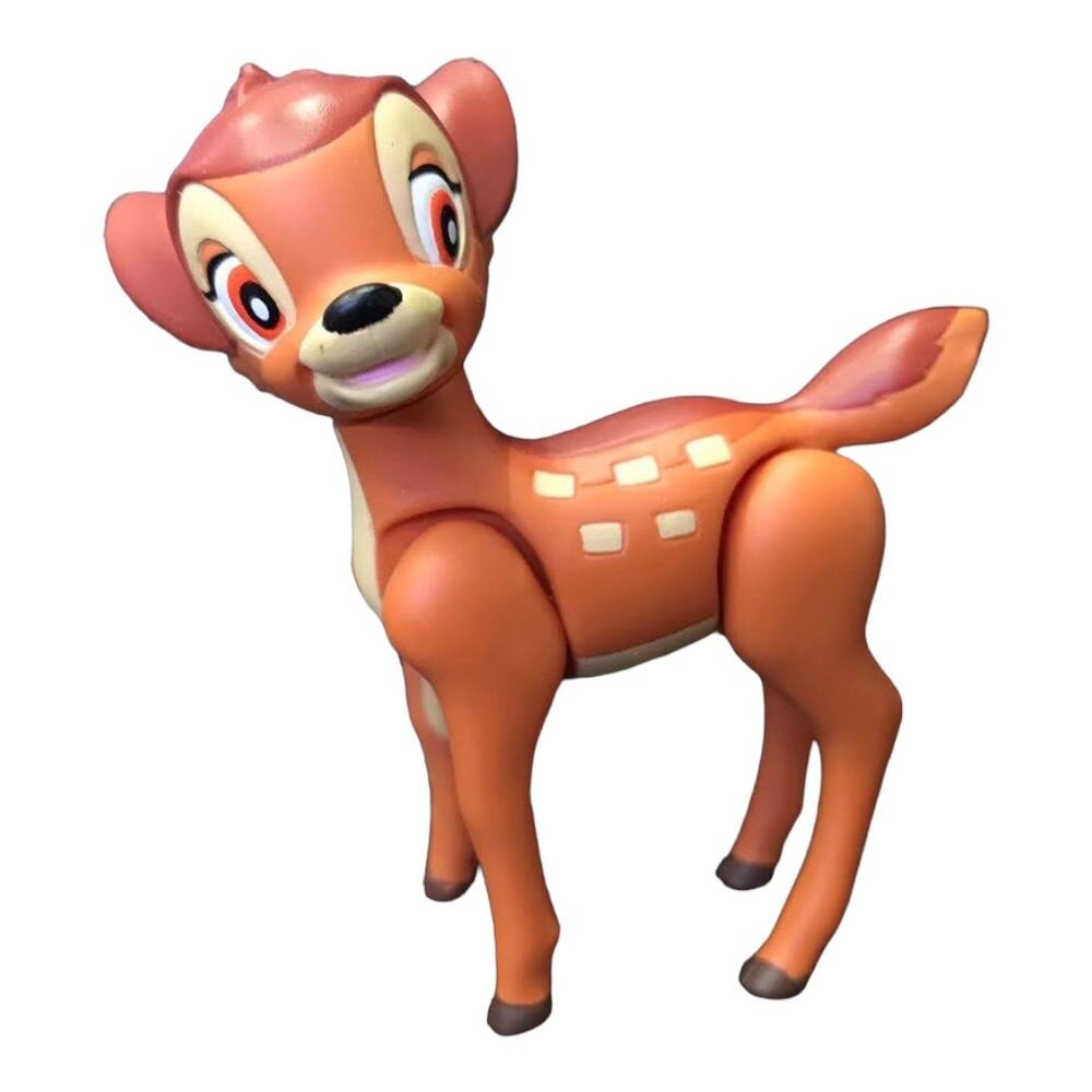 Disney Character Series 4 Figure Bambi  2000s Kubrick Vintage Rare BG35